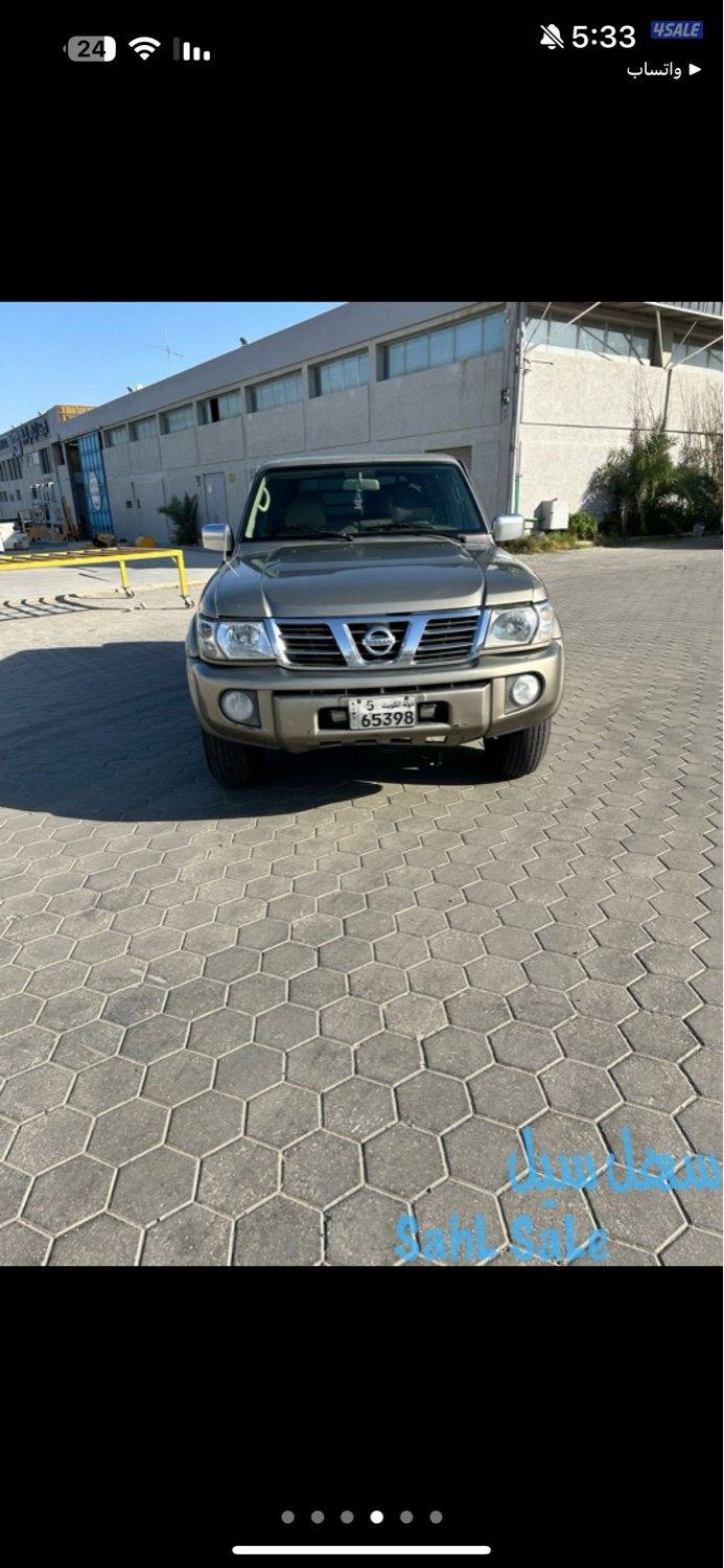 سفاري باترول  1999 عليه مكينه لكزس قير عادي اساس3