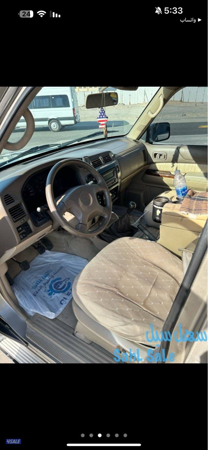 سفاري باترول  1999 عليه مكينه لكزس قير عادي اساس2