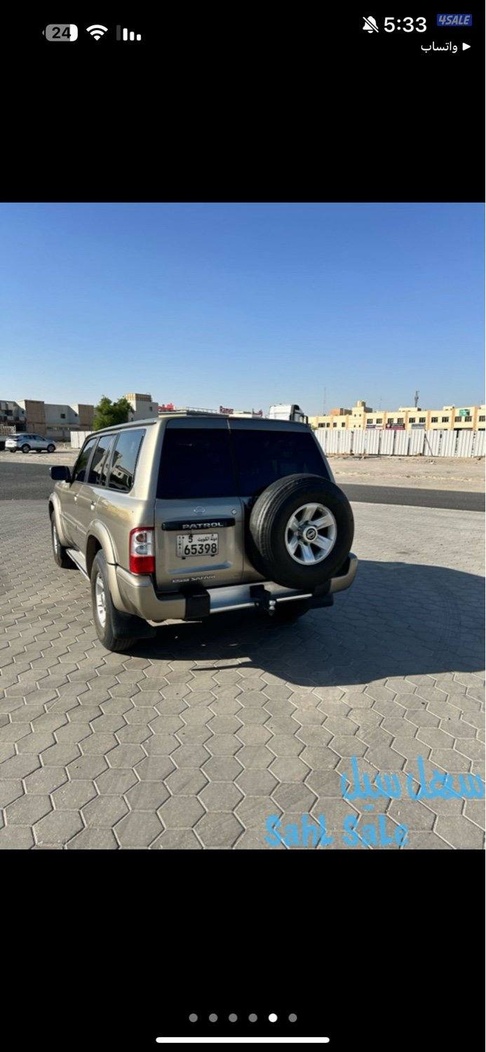 سفاري باترول  1999 عليه مكينه لكزس قير عادي اساس4