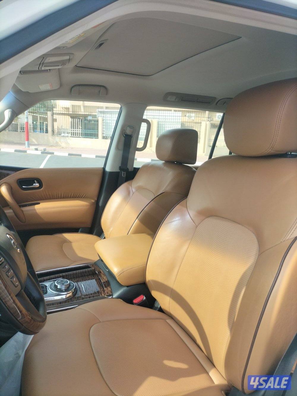 للبيع باترول 2015 بلاتينوم شرط الفحص قير مكينه شاصي بدي أربع قطع. فقط8