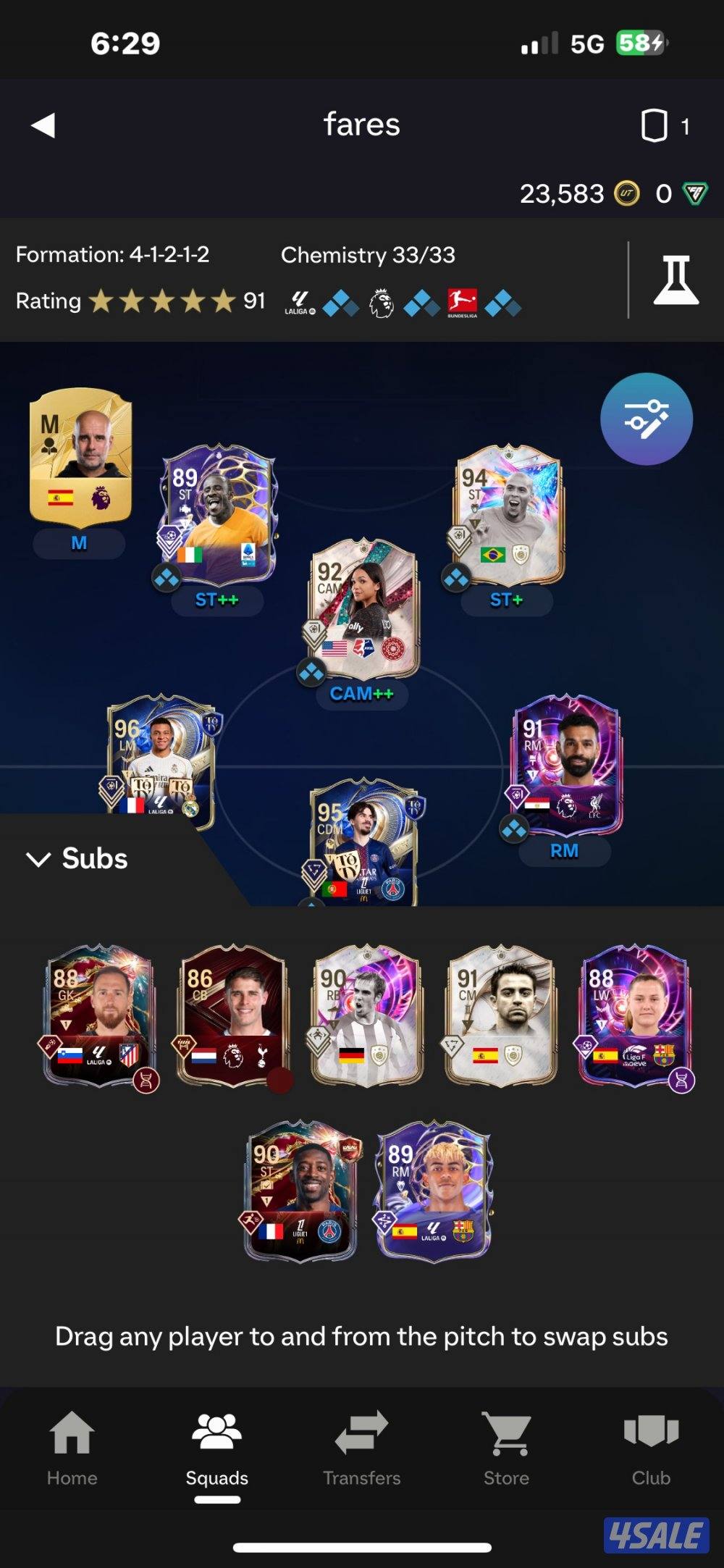 fc26 account 30m+ squad3