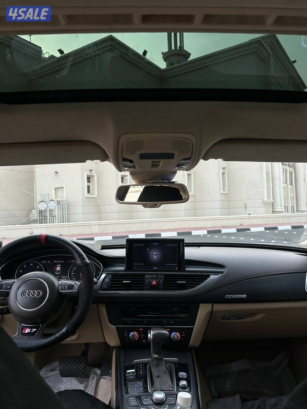 اودي A7 S line موديل 2013 صبغ الوكاله7