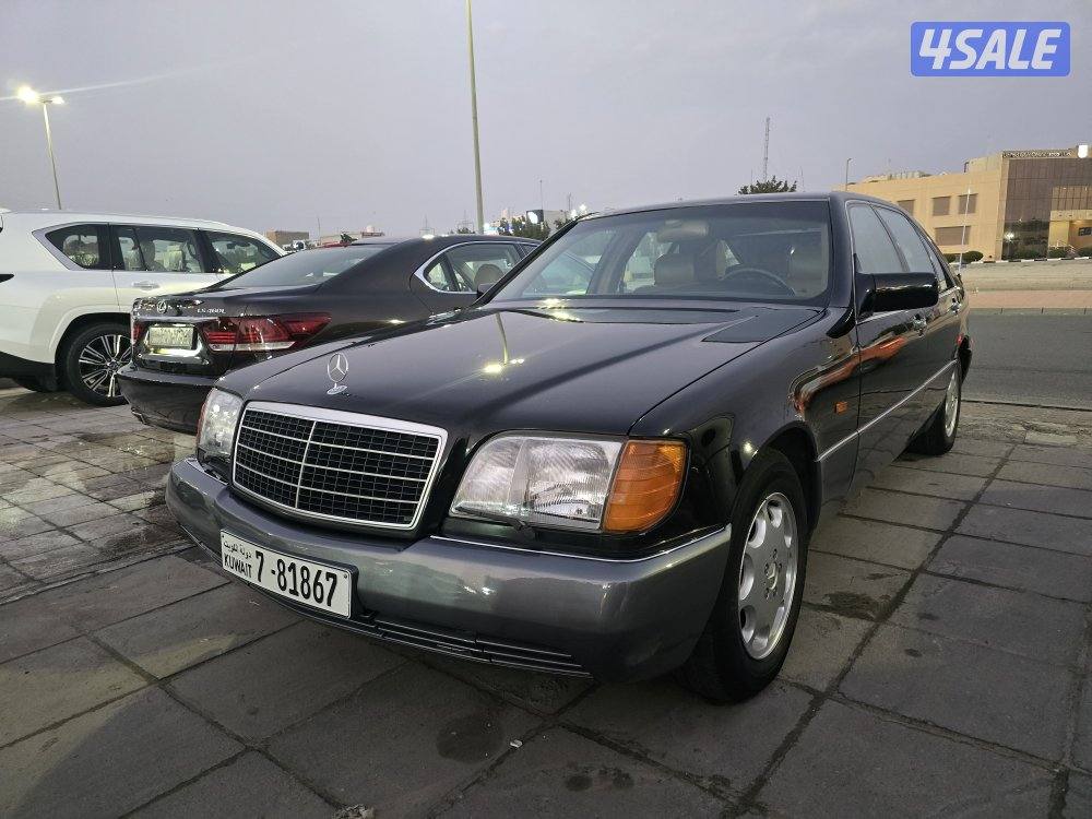 مرسيدس 300SEL البشر 1992 بحاااله ناااادره0