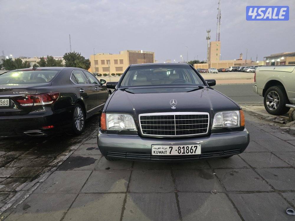 مرسيدس 300SEL البشر 1992 بحاااله ناااادره6