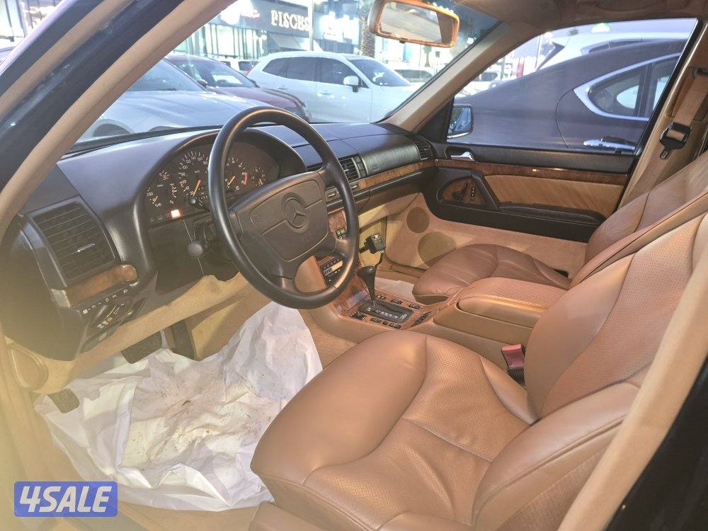 مرسيدس 300SEL البشر 1992 بحاااله ناااادره7