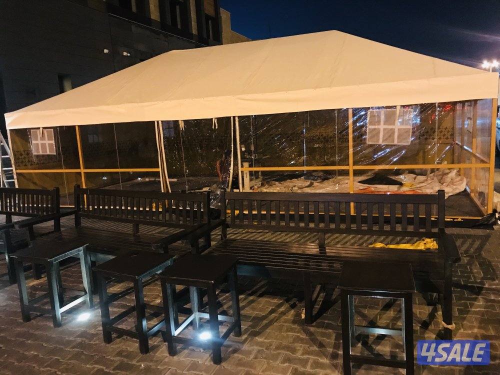 خيام بإطارات ومظلات مواقف سيارات، جميع الأحجام متوفرة0