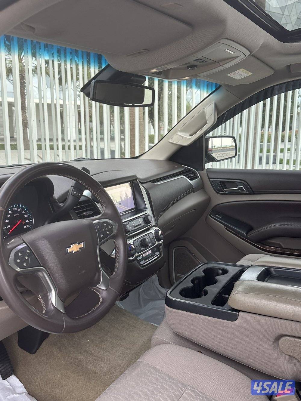 شيفروليه تاهو LT2 موديل 2017 صبغ الوكالة فتحة نافجيشين10