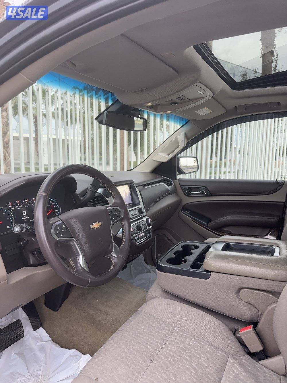 شيفروليه تاهو LT2 موديل 2017 صبغ الوكالة فتحة نافجيشين11