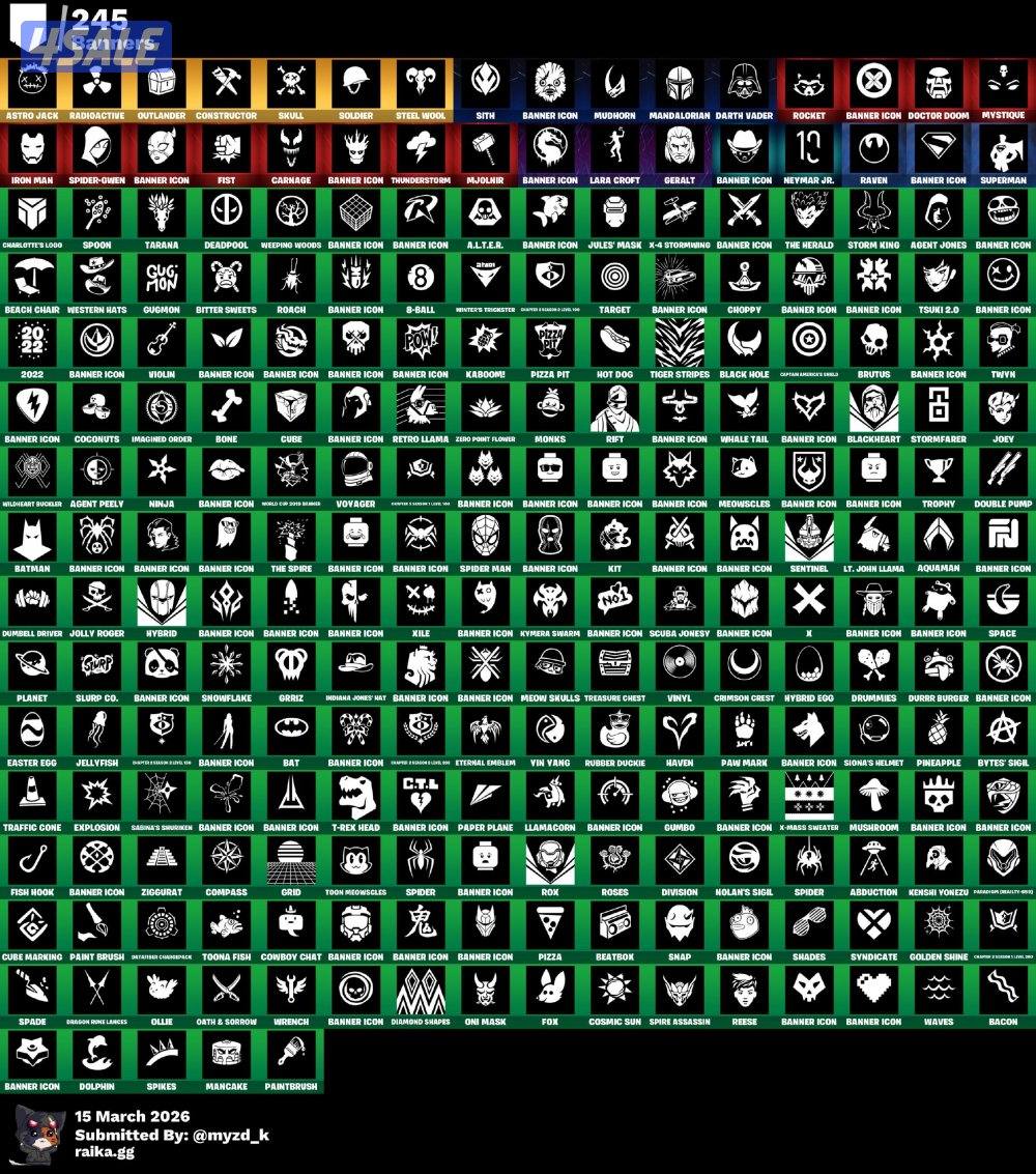 حساب فورت نايت فخم فيه افضل ٦ نوادر بل لعبة 🔥🔥🔥7