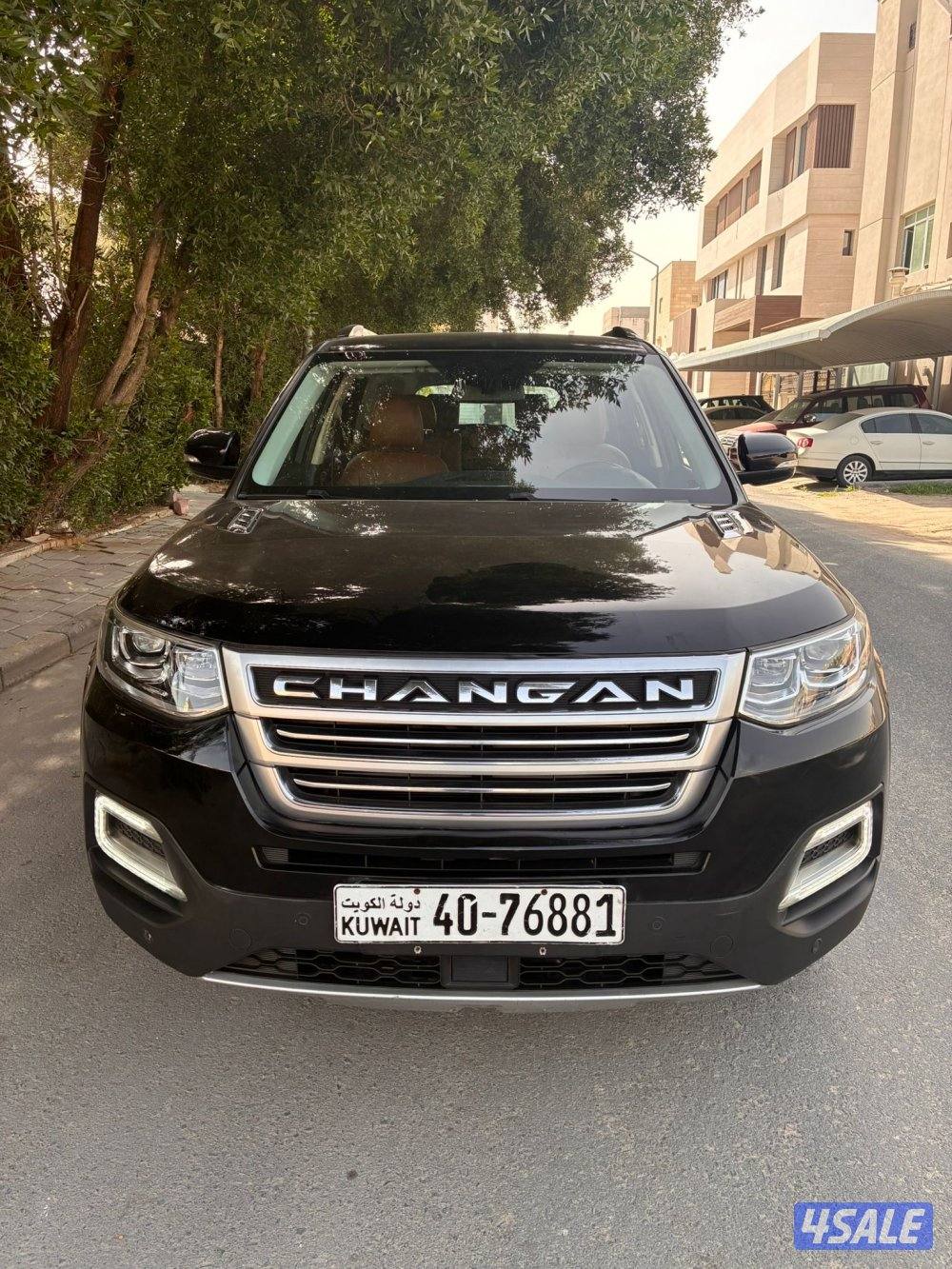 شانجان موديل 2019 وارد الوكالة اللون اسود ملكي من داخل جلد تان0