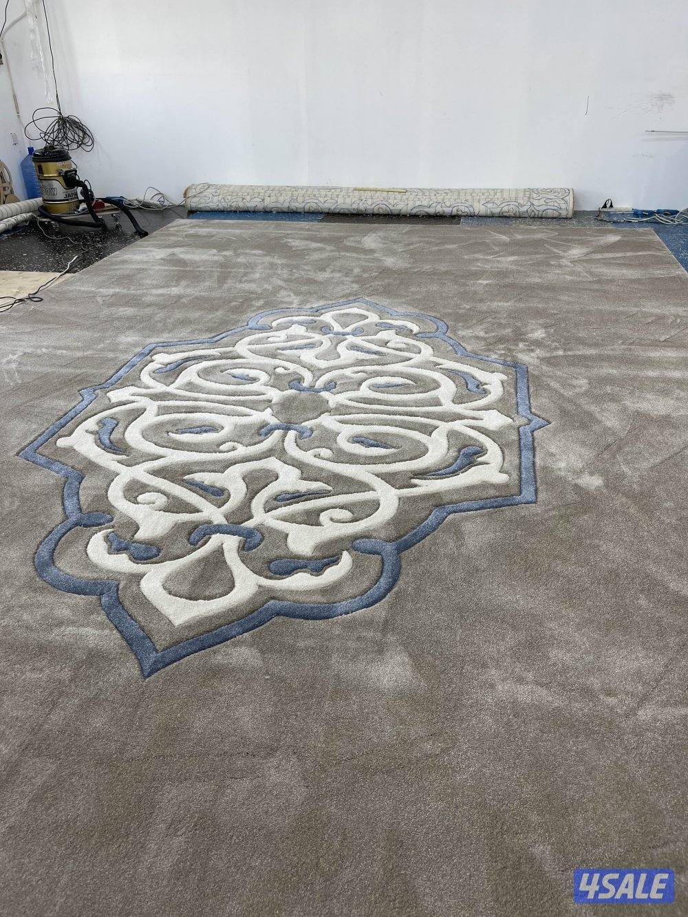 سجاد تركي للبيع + حفر يدوي نقشات حسب الطلب+ تفصال مساند ظهر12