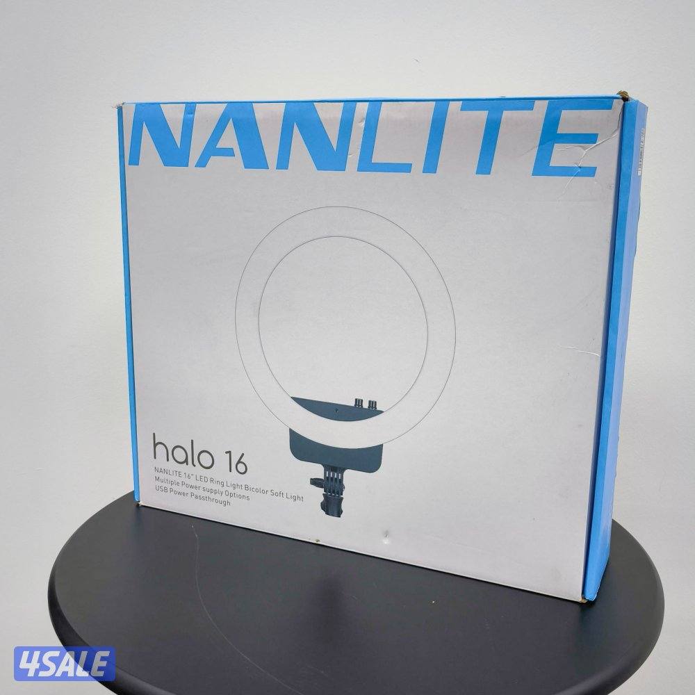 رينج لايت Nanlite Halo 16 احترافي للتصوير مع الحقيبة الأصلية1