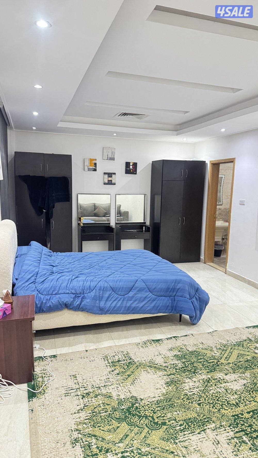 للإيجار شاليه دو ارضي مع حديقه خاصه ومدخل خاص متوفر9