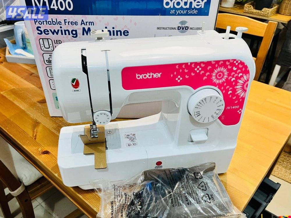 Brother JV1400 Portable Sewing Machine – Free Arm1