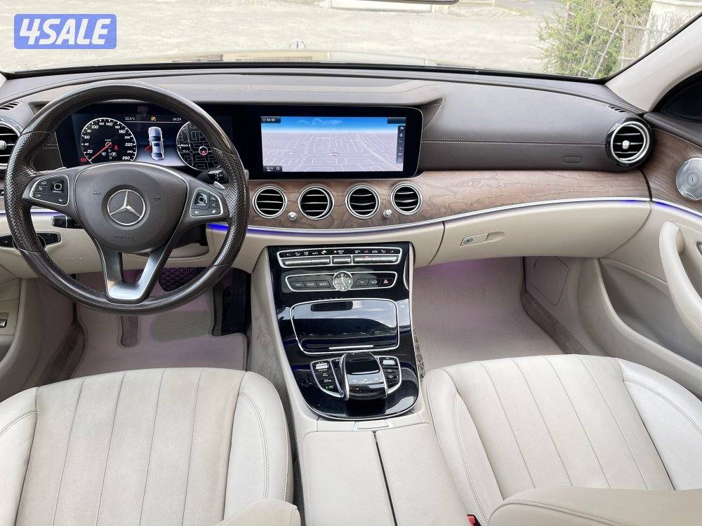 مرسيدس E300ماشي65 صبغ وكاله 20178