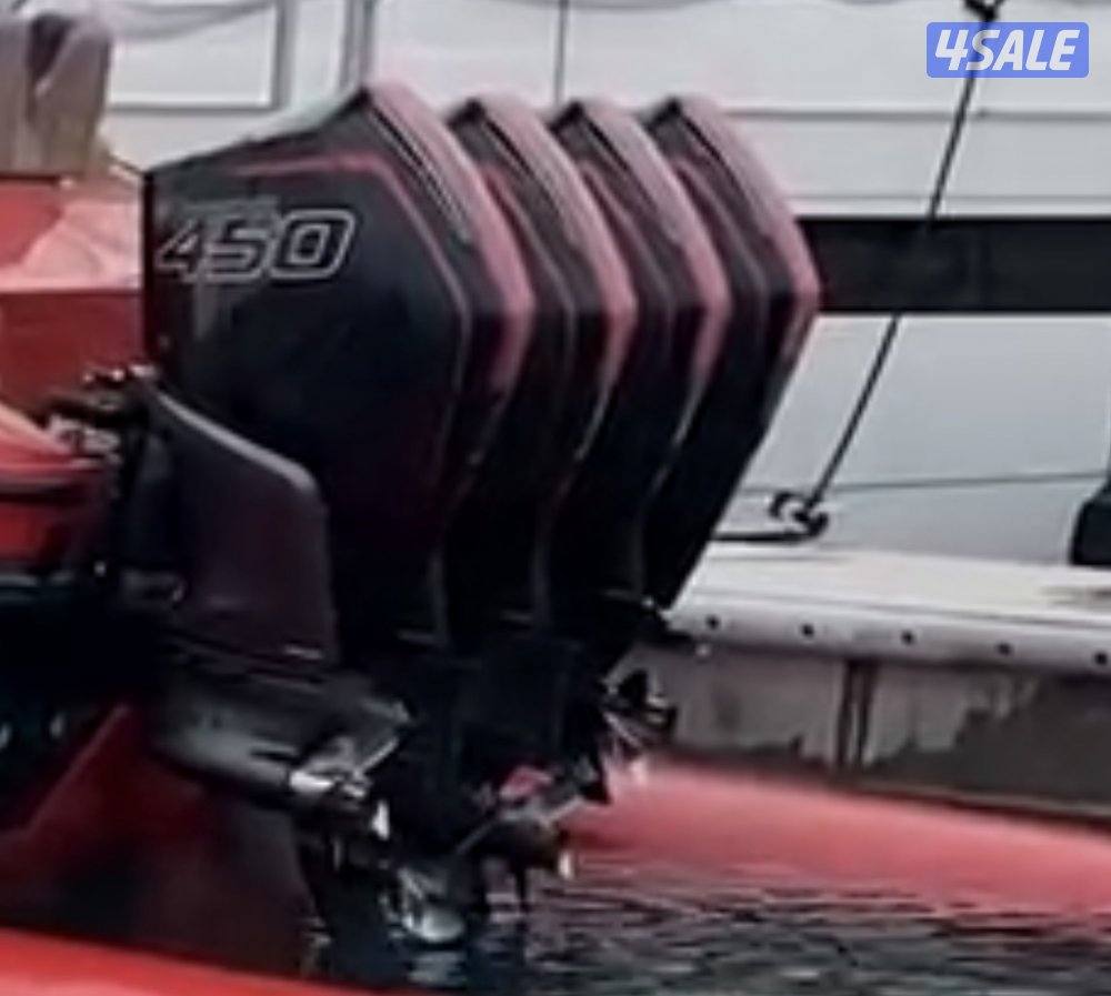 عدد 4 مكائن ميركوري 450 ريس0