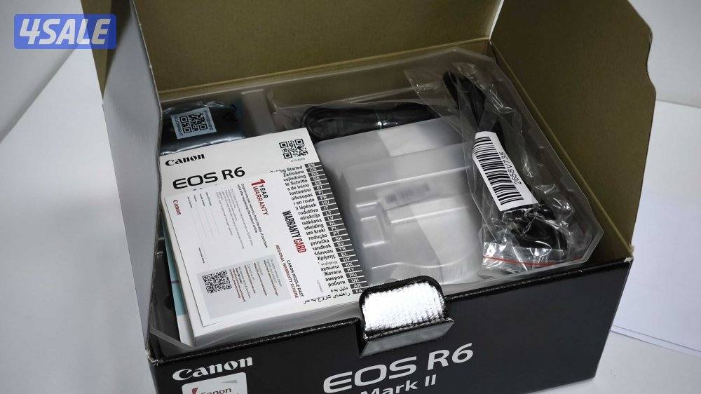 Canon EOS R6 Mark II – جديدة لم تستخدم (New)1