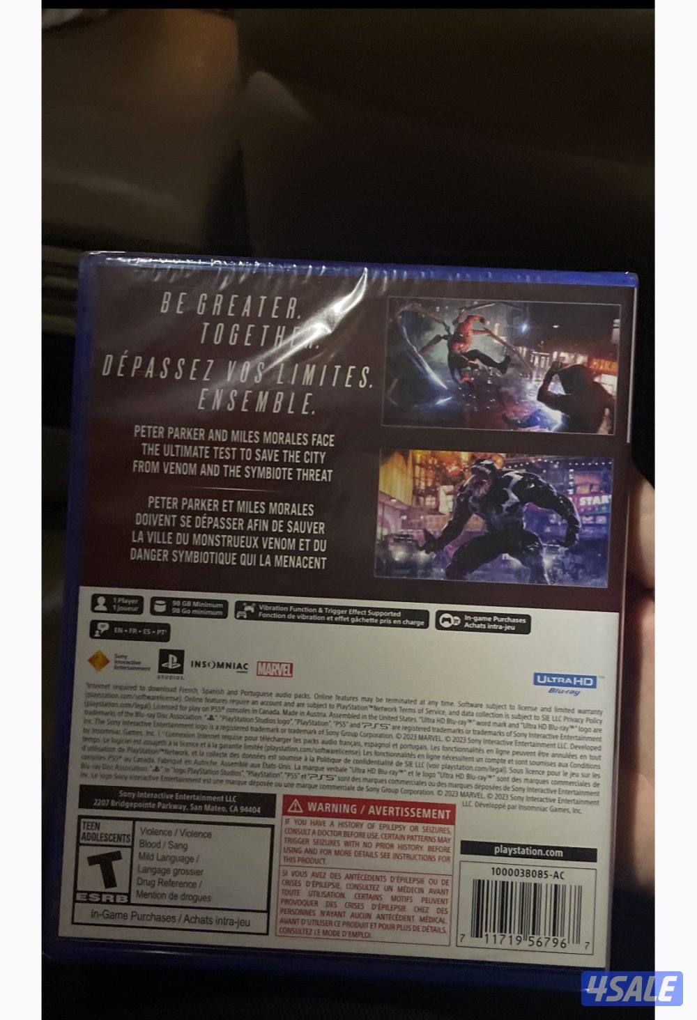 Ps5 Spiderman 2 (US)1