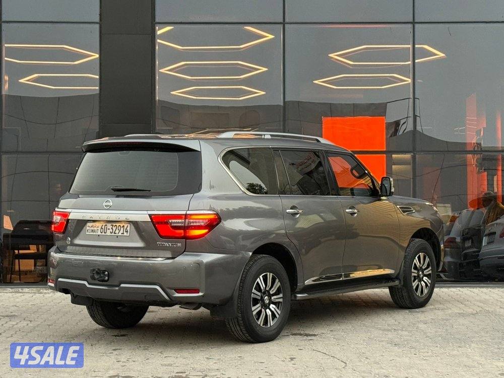 PATROL TITANIUM _2021 صبغ الوكالة4