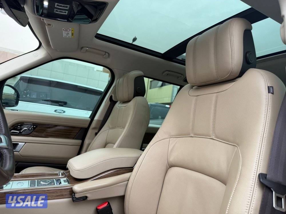 RANGE ROVER HSE V6 SUPERCHARGED _2019 صبغ الوكالة8