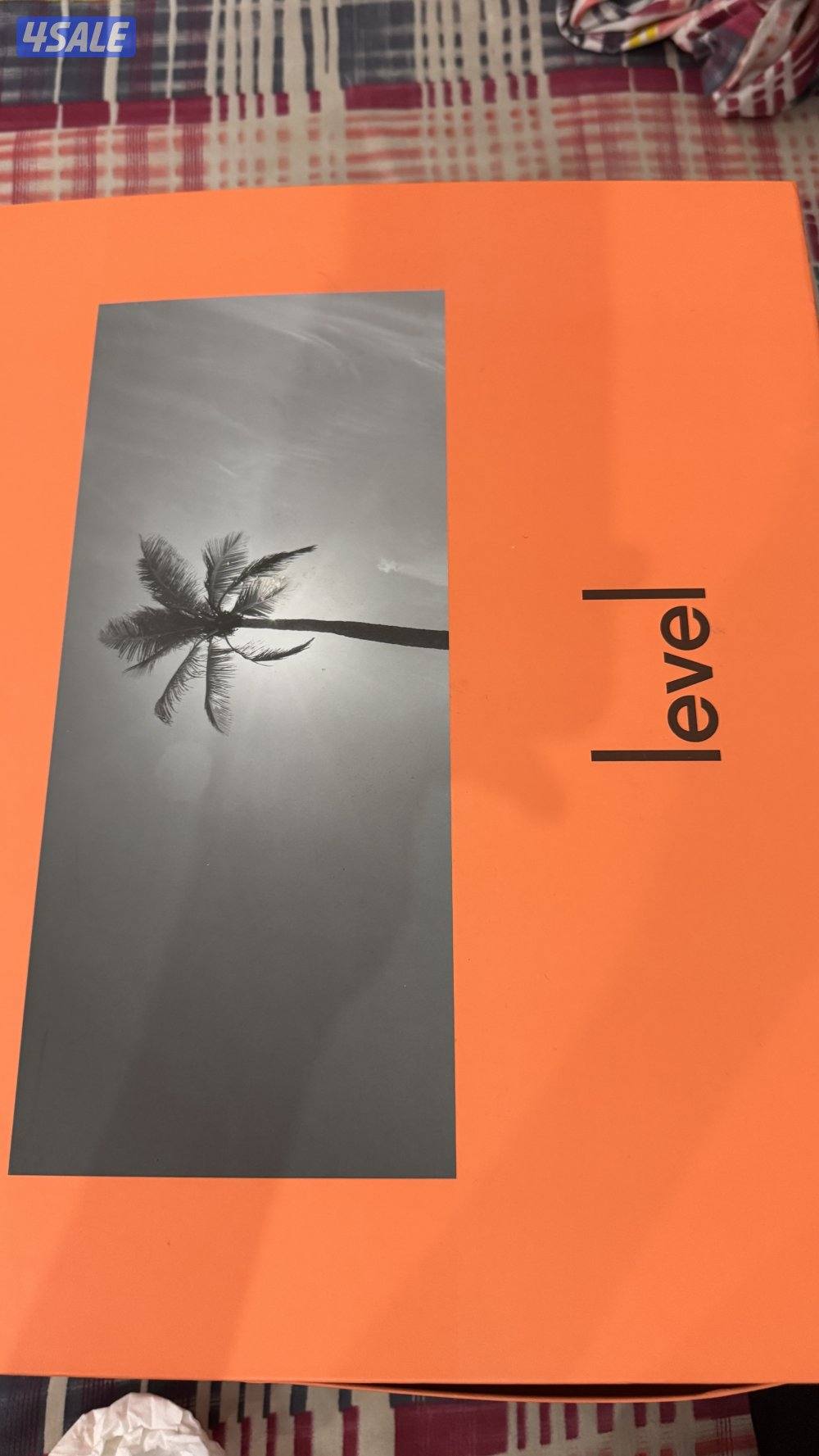 جوتي رجالي براند level  اسود مخملي1