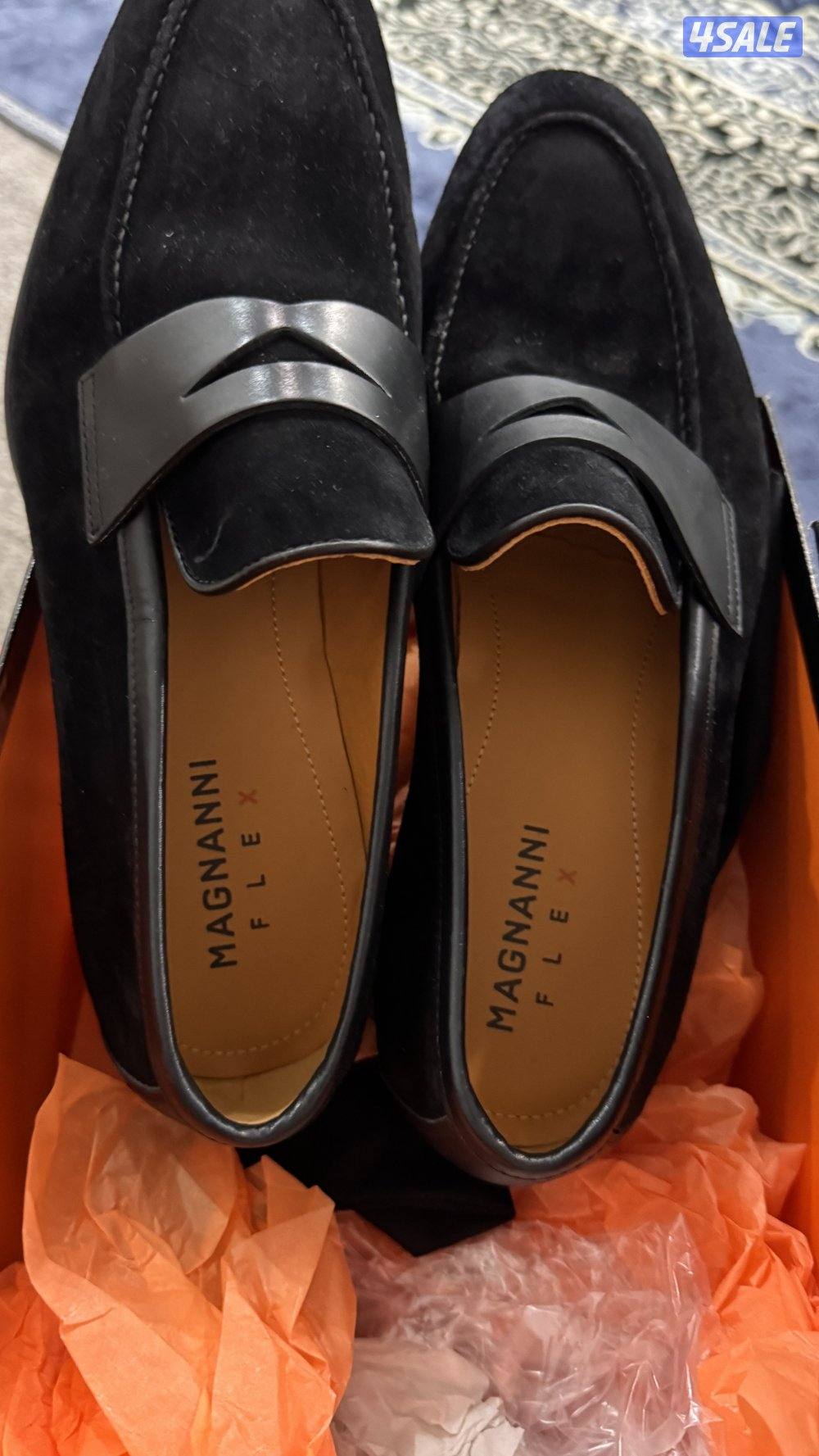 جوتي رجالي براند level  اسود مخملي0