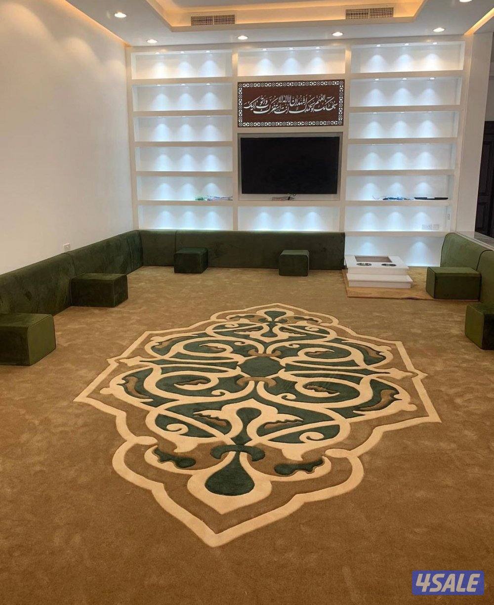 سجاد حفر تركي  سجاد قص تركي باركيه رول بلاستيك1