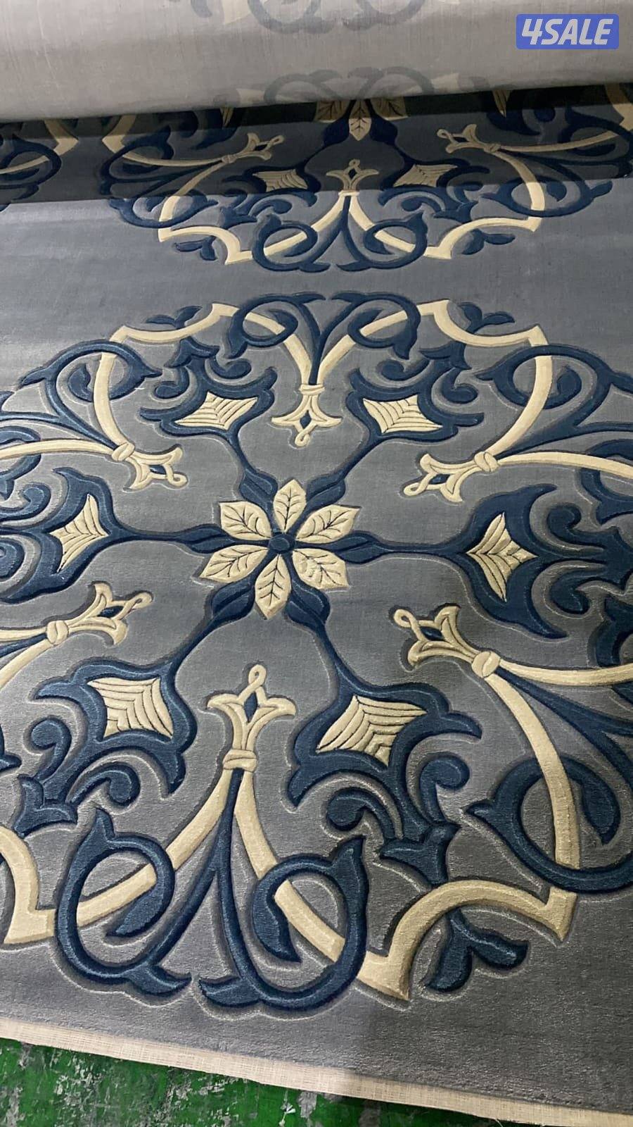 سجاد حفر تركي  سجاد قص تركي باركيه رول بلاستيك11