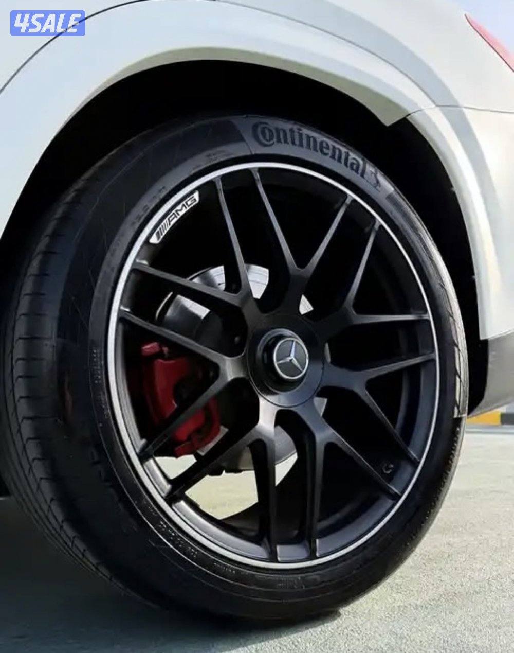 للبيع مرسيدس Gle53 - 2022 ابيض مطفي صبغ الوكالة بالكامل - شرط الفحص3