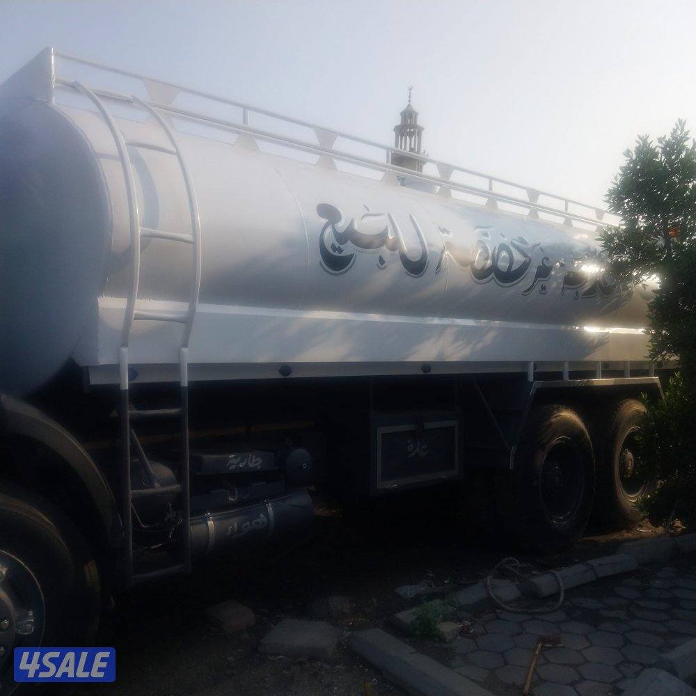 البي حجم 2435  شاحنة صهريج مياه1