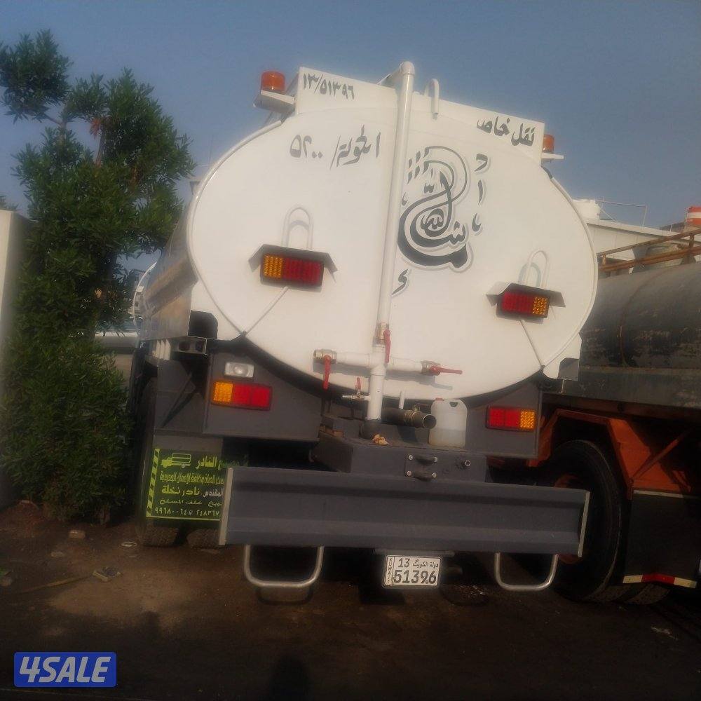 البي حجم 2435  شاحنة صهريج مياه2