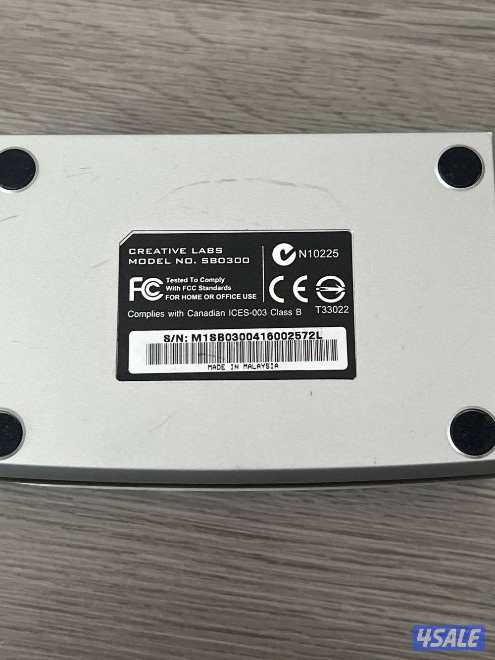 كرت فضي sb0300 ماليزي نضيف استخدام خفيف4