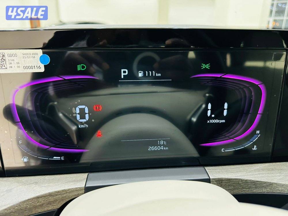 للبيع كـيــــا 3.5 K8 موديل 20247