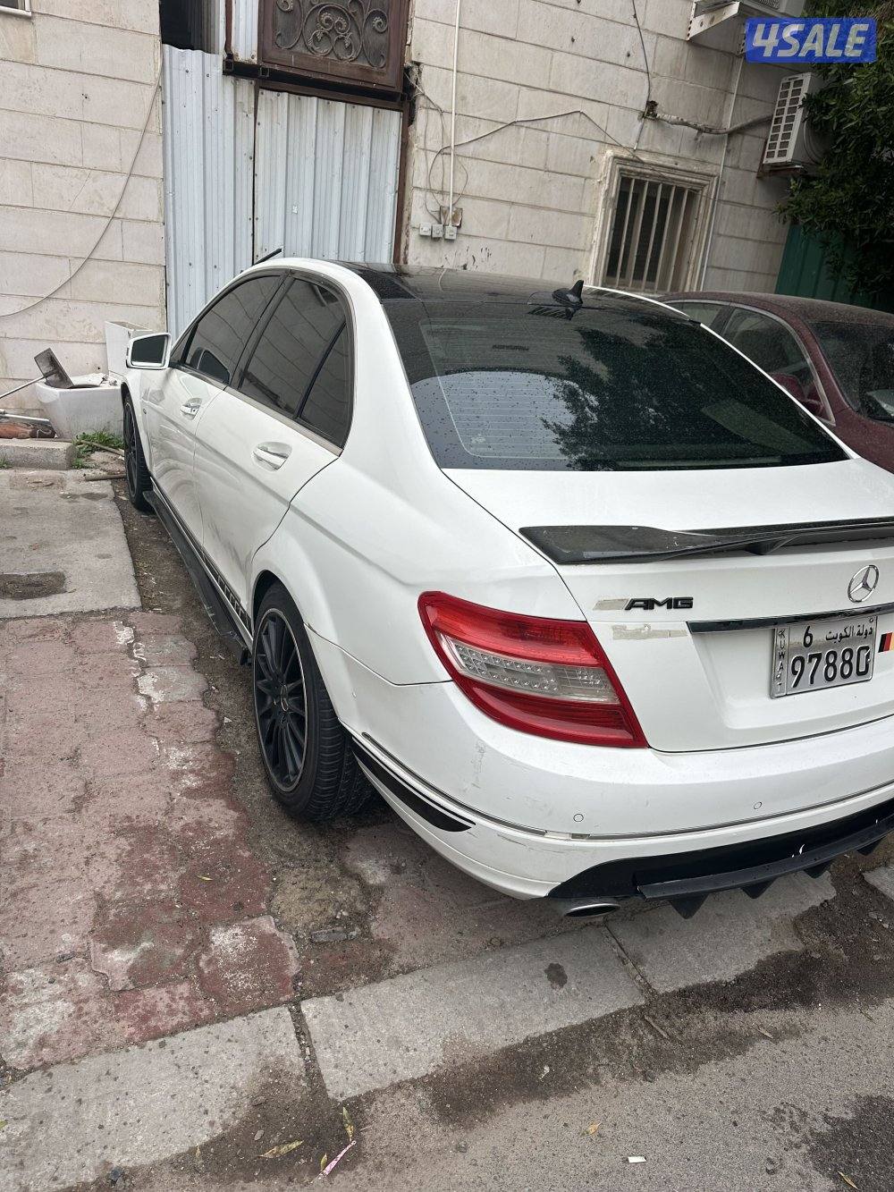 مرسيدس للبيع C280 شرط الفحص قير مكينه شاصى ممشاها ٣٣٩ الف3