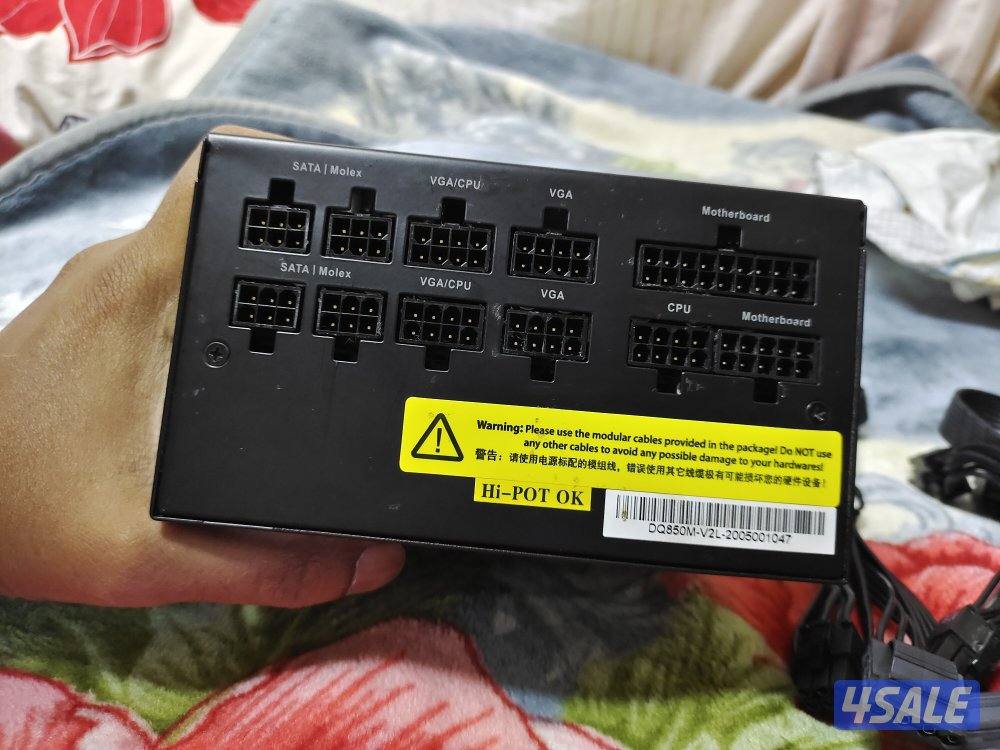 Deepcool DQ 850-M-V2L 850w gold Certified Fully Modular Power Supply1