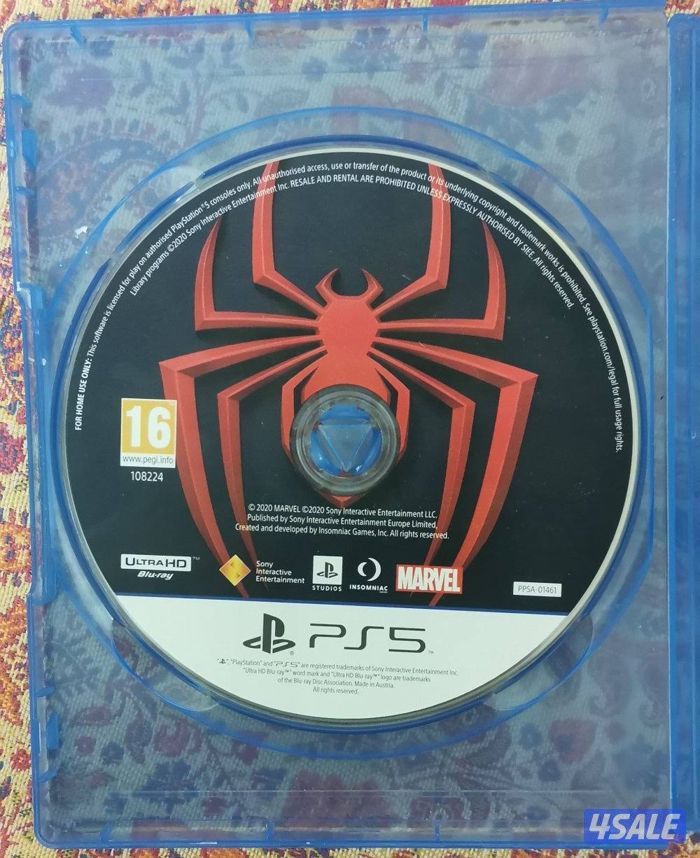 لعبة اسبايدر مان مايلز موراليس للتبديل0