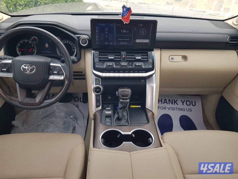 للبيع تويوتا لاندكروز AERO s s موديل 2024 عداد 27 صبغ وكالة تحت الكفال6