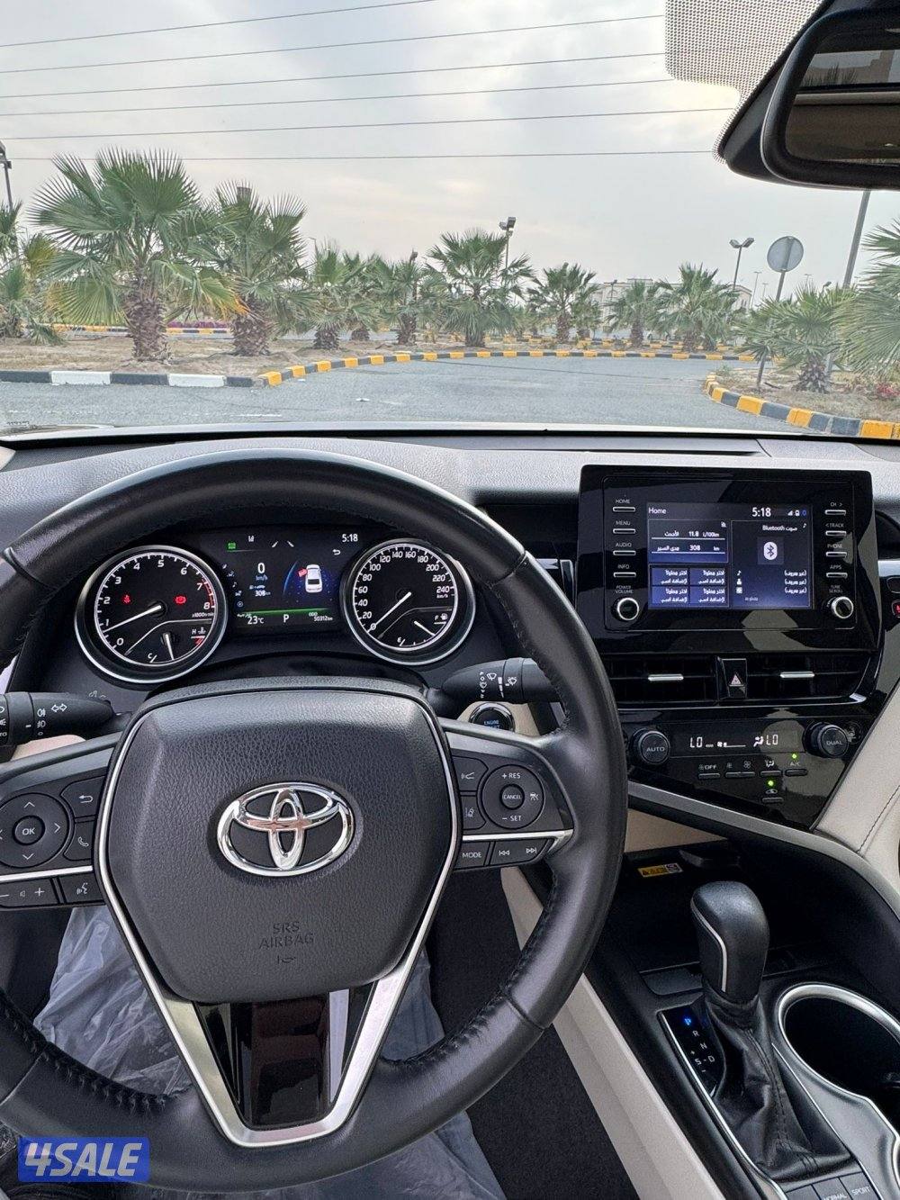 كامري لمتيد وارد الساير 2023 بحاله الوكاله عداد 50 الف5