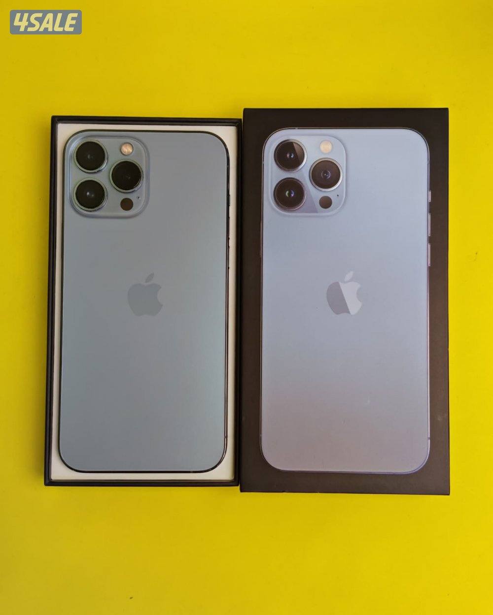 ايفون 13 برو ماكس – 256 جيجا – أزرق – البطارية 77% مستعمل كالجدد0