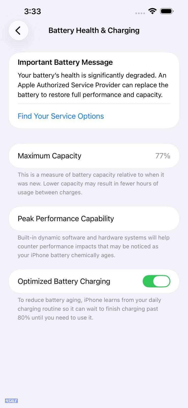 ايفون 13 برو ماكس – 256 جيجا – أزرق – البطارية 77% مستعمل كالجدد11
