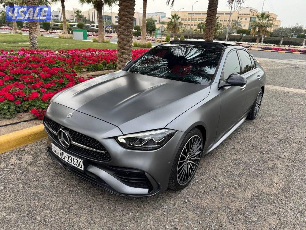 مرسيدس C300 مديل 2023 تحت الكفاله بحالة الوكاله سيرفس مجاني فل0