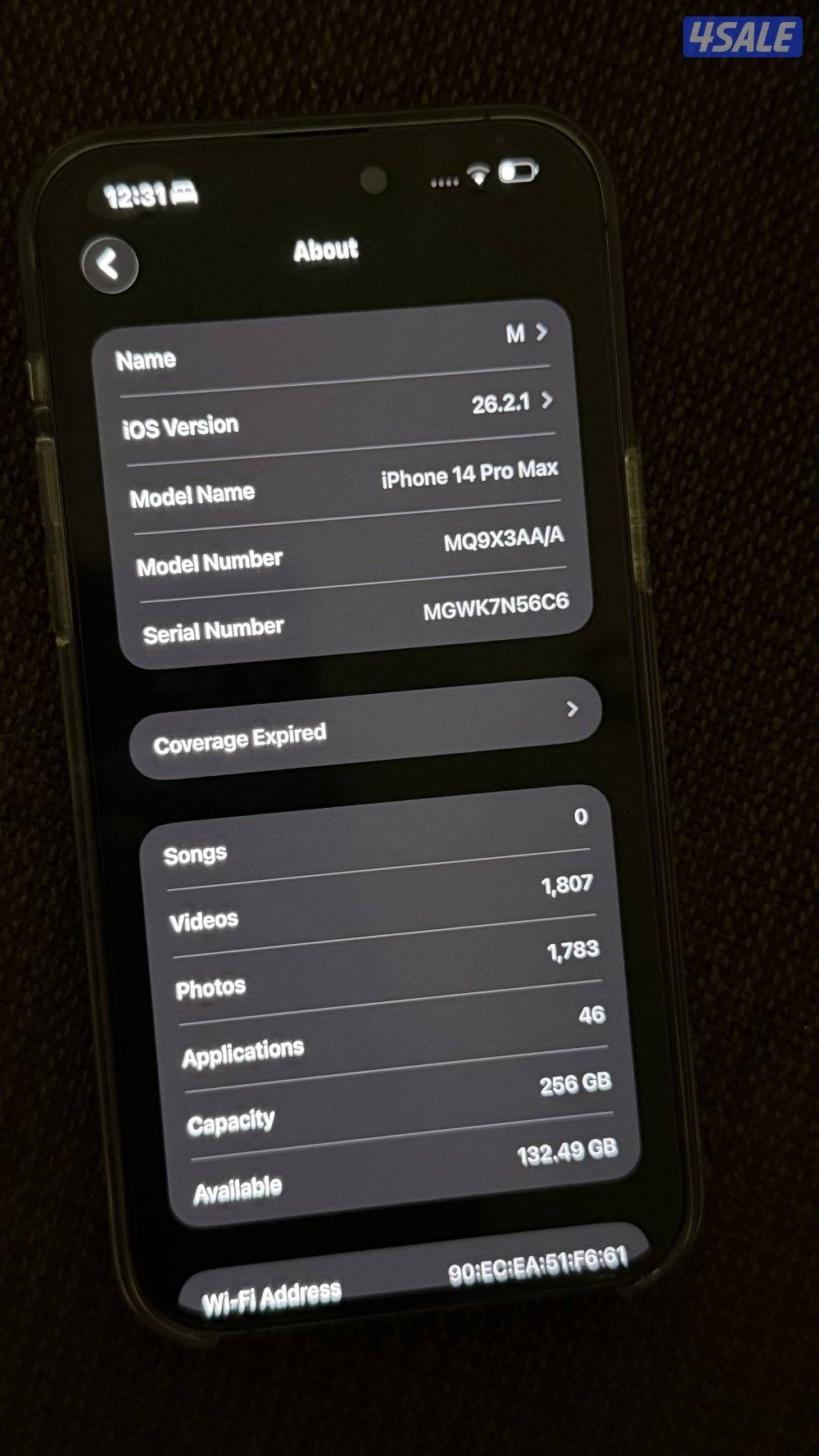 iPhone 14 Pro Max battery health 80%2