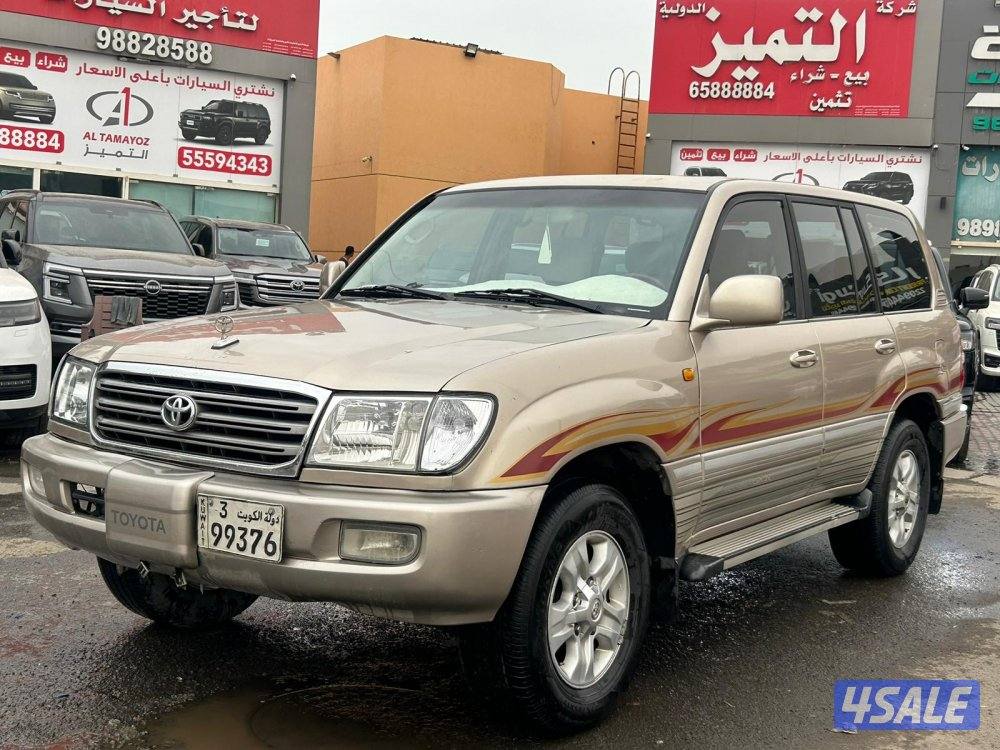 تويوتا لاند كروزر GX.R -V6 موديل 2003 ماشى 519.000 k.m وارد الساير .0