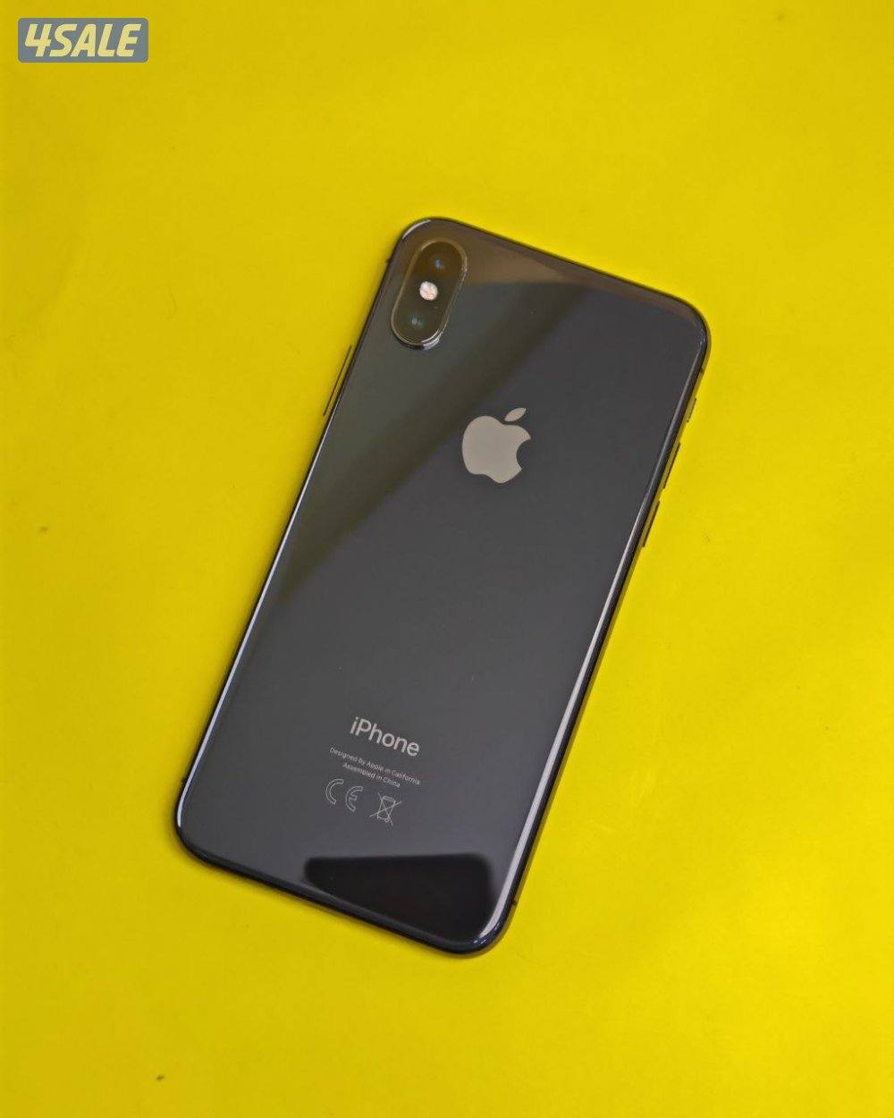 ايفون إكس – 256 جيجا – رمادي – نسبة البطارية 84% – مستعمل كالجديد1