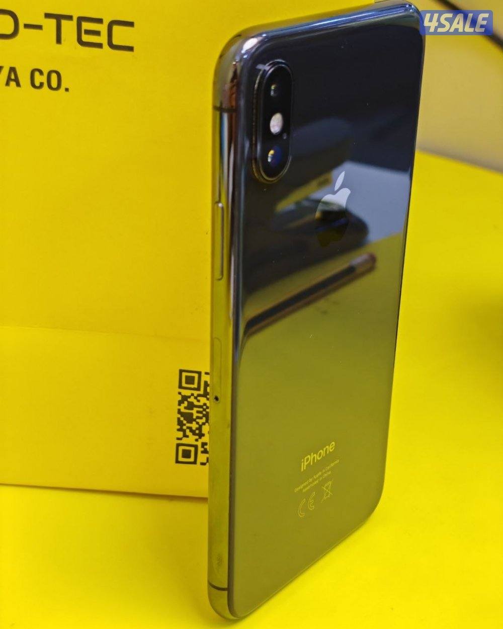 ايفون إكس – 256 جيجا – رمادي – نسبة البطارية 84% – مستعمل كالجديد3