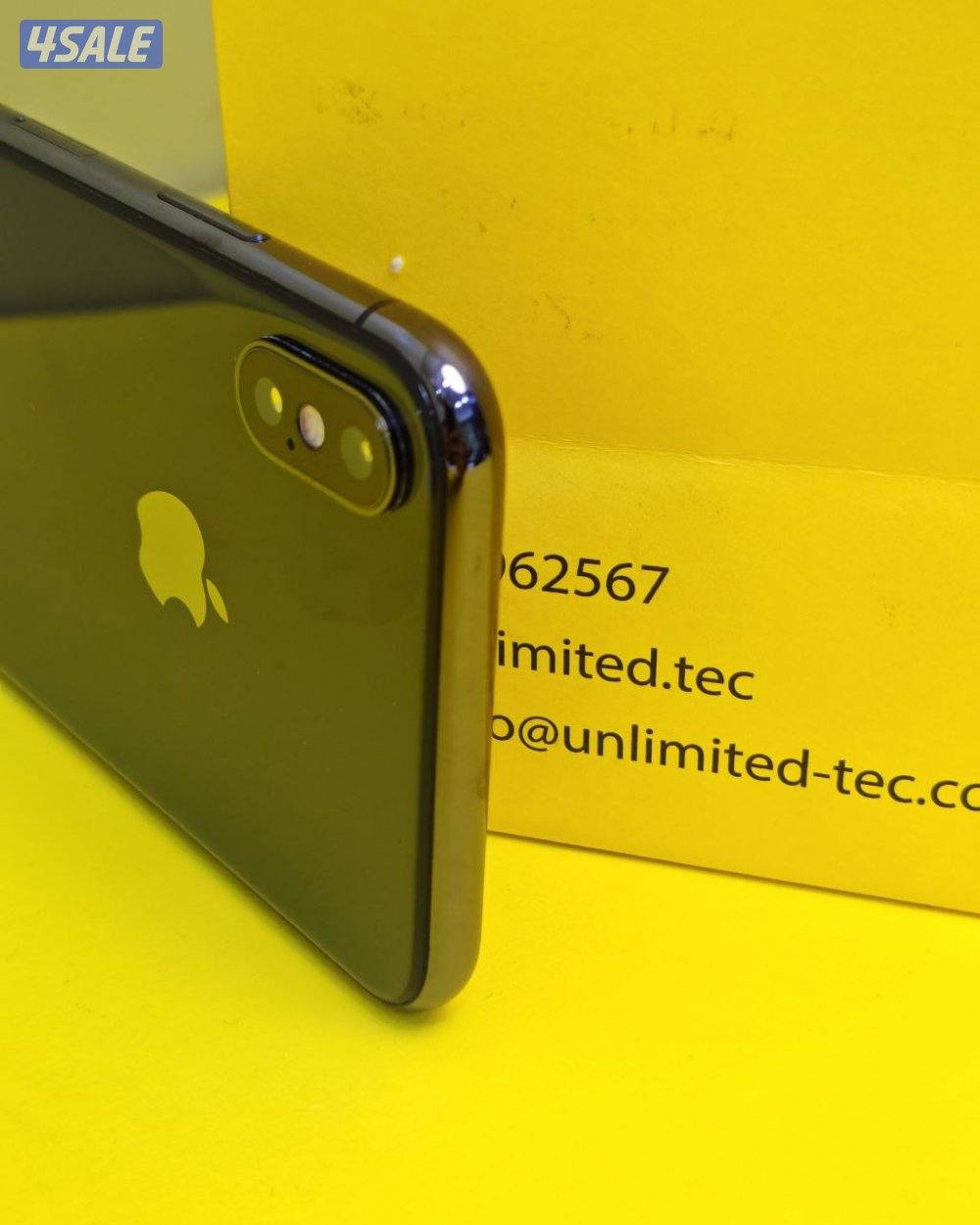 ايفون إكس – 256 جيجا – رمادي – نسبة البطارية 84% – مستعمل كالجديد5