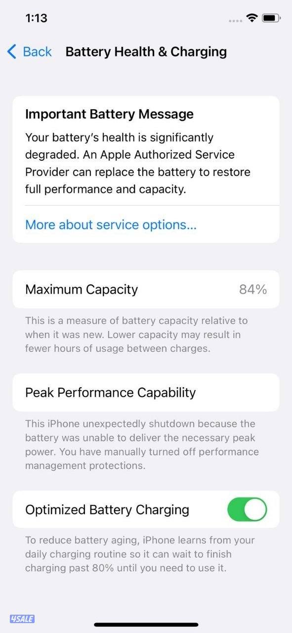 ايفون إكس – 256 جيجا – رمادي – نسبة البطارية 84% – مستعمل كالجديد7