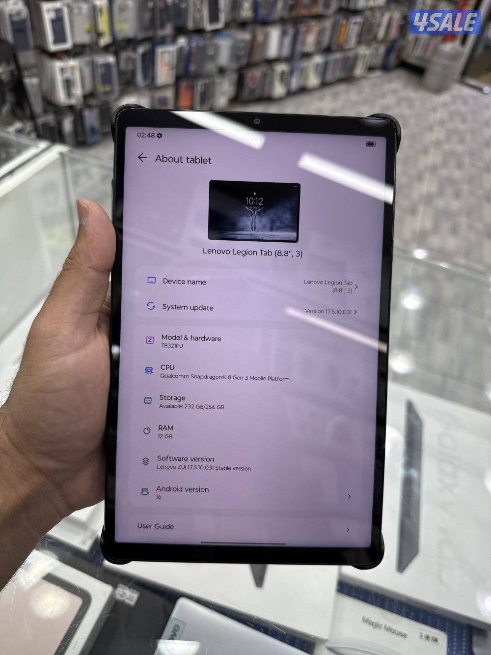 Lenovo legion tab 3rd generation0