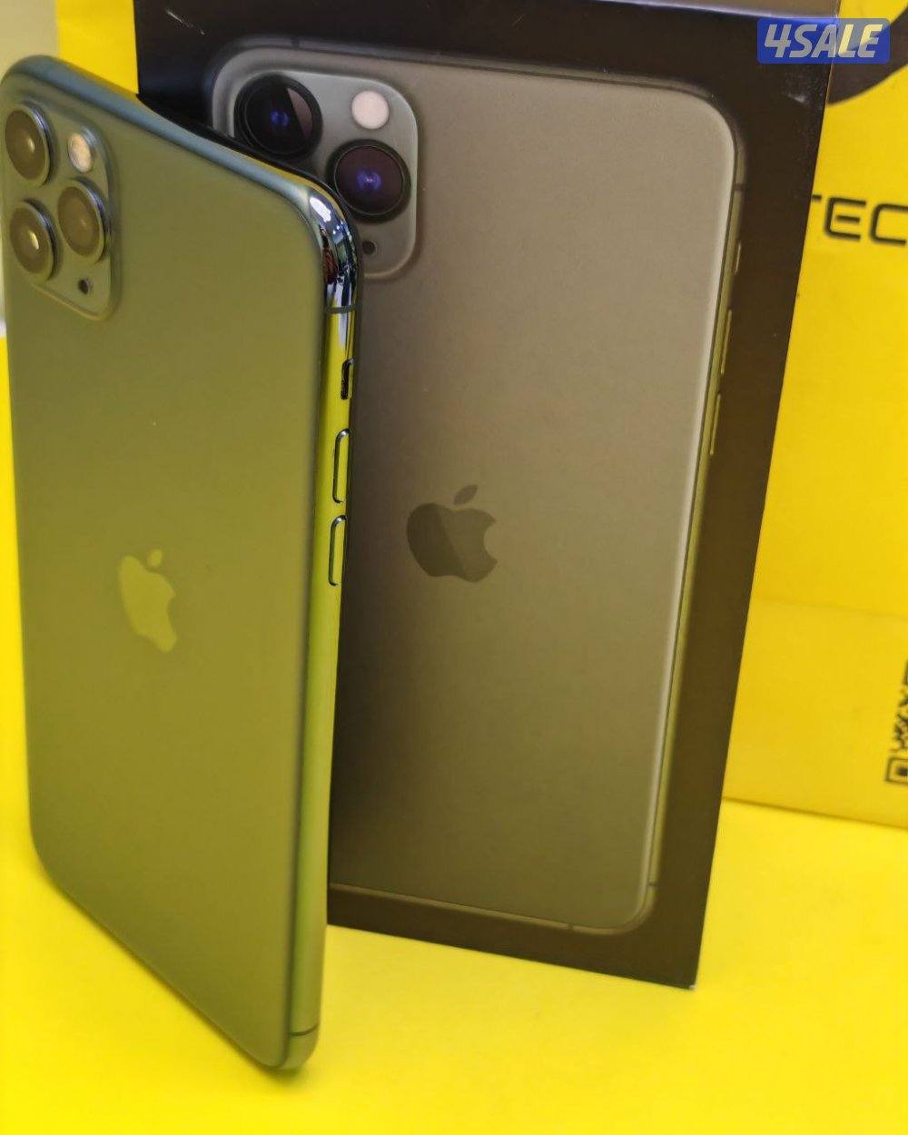 ايفون 11 برو ماكس – 256 جيجا – أخضر – نسبة البطارية 79% – مستعمل نظيف6
