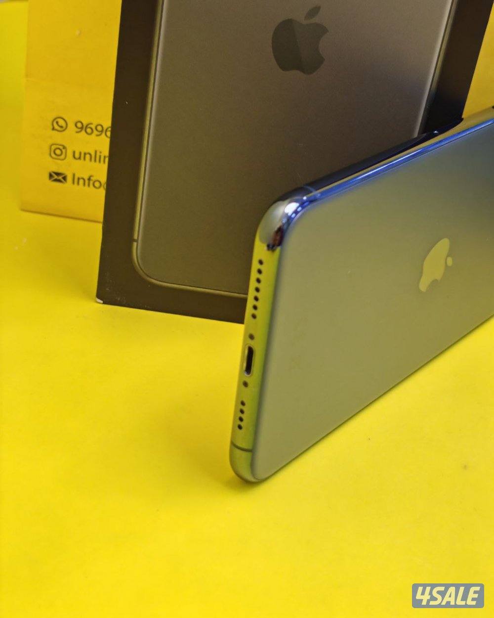 ايفون 11 برو ماكس – 256 جيجا – أخضر – نسبة البطارية 79% – مستعمل نظيف8